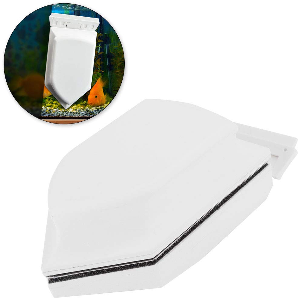 Akwarium Mavaol Pędzel magnetyczny ze skrobaczką do szkła, dwustronny Szczotki do czyszczenia akwarium (Favorite-Magnetic Brush-Large)