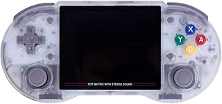 Lumitex RG353PS Handheld Game Console, Support 5G Wifi and Bluetooth 4.2 IPS Screen 3.5-inch Linux System 16G+64G 15000 Games, Portable Retro Mini Handheld Gift for Kids and Adults