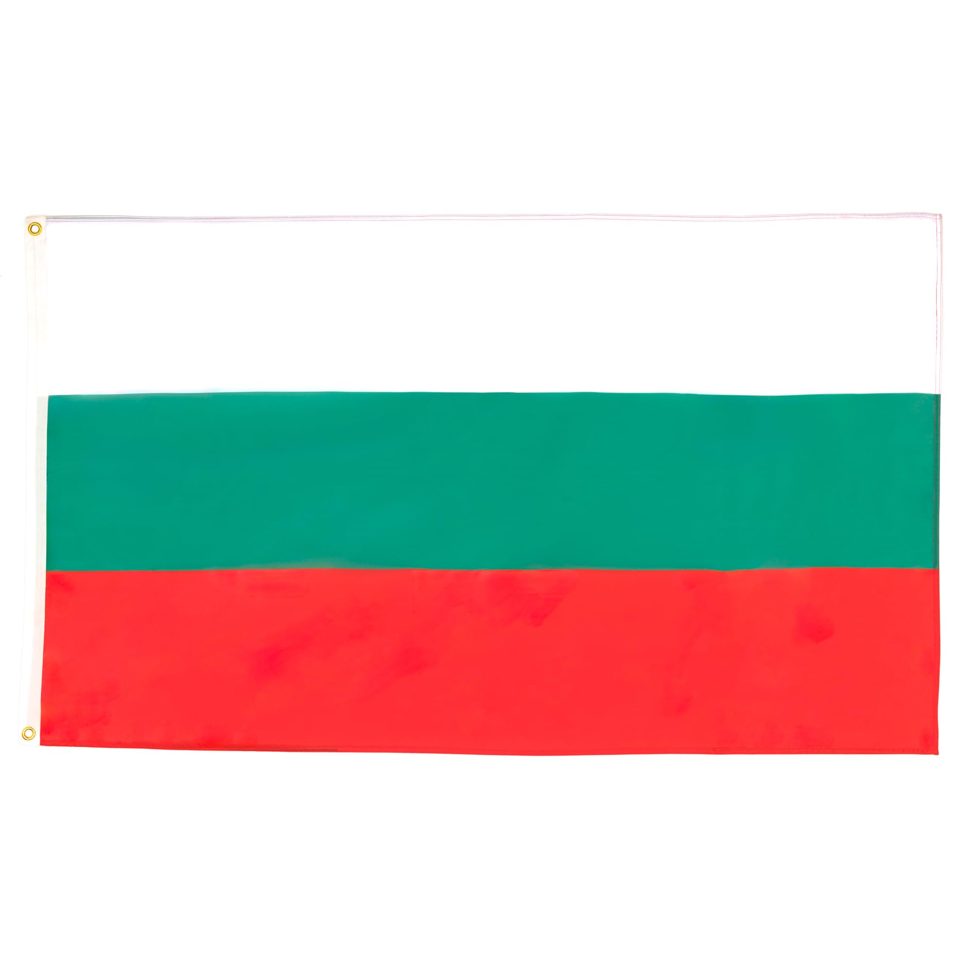 AZ FLAG - Bulgaria Flag - 2x3 Ft - 100D Polyester Bulgarian Banner with Two Metal Grommets - Fade Resistant - Vivid Colors - 2' x 3' Feet - 90x60 Cm
