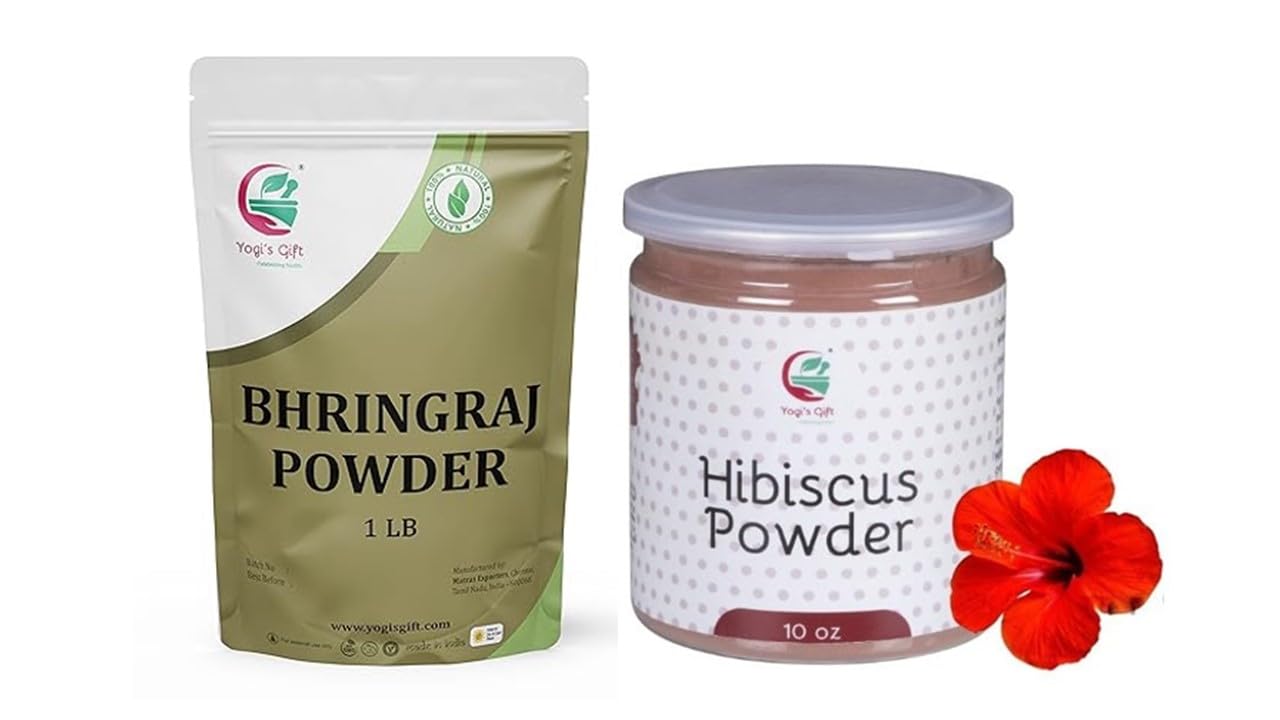 Multi Pack | Bhringraj Powder + Hibiscus Powder for bundle