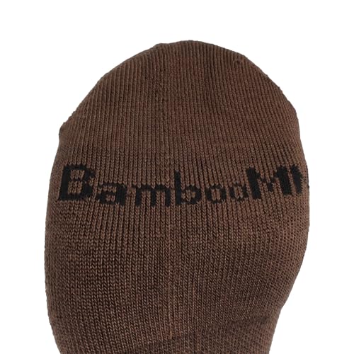 Image of BambooMN Women's Rayon from Bamboo Athletic Quarter Crew Sock for Home Travel Work and Sport