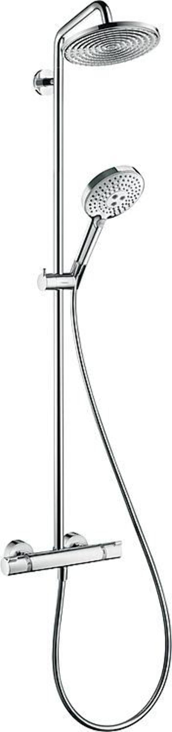 hansgrohe Raindance S Colonne de douche 240 1 jet avec mitigeur thermostatique, chromé, 27115000