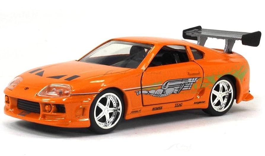 DieCast Jada Fast & Furious Brian's Toyota Supra [Orange] 1