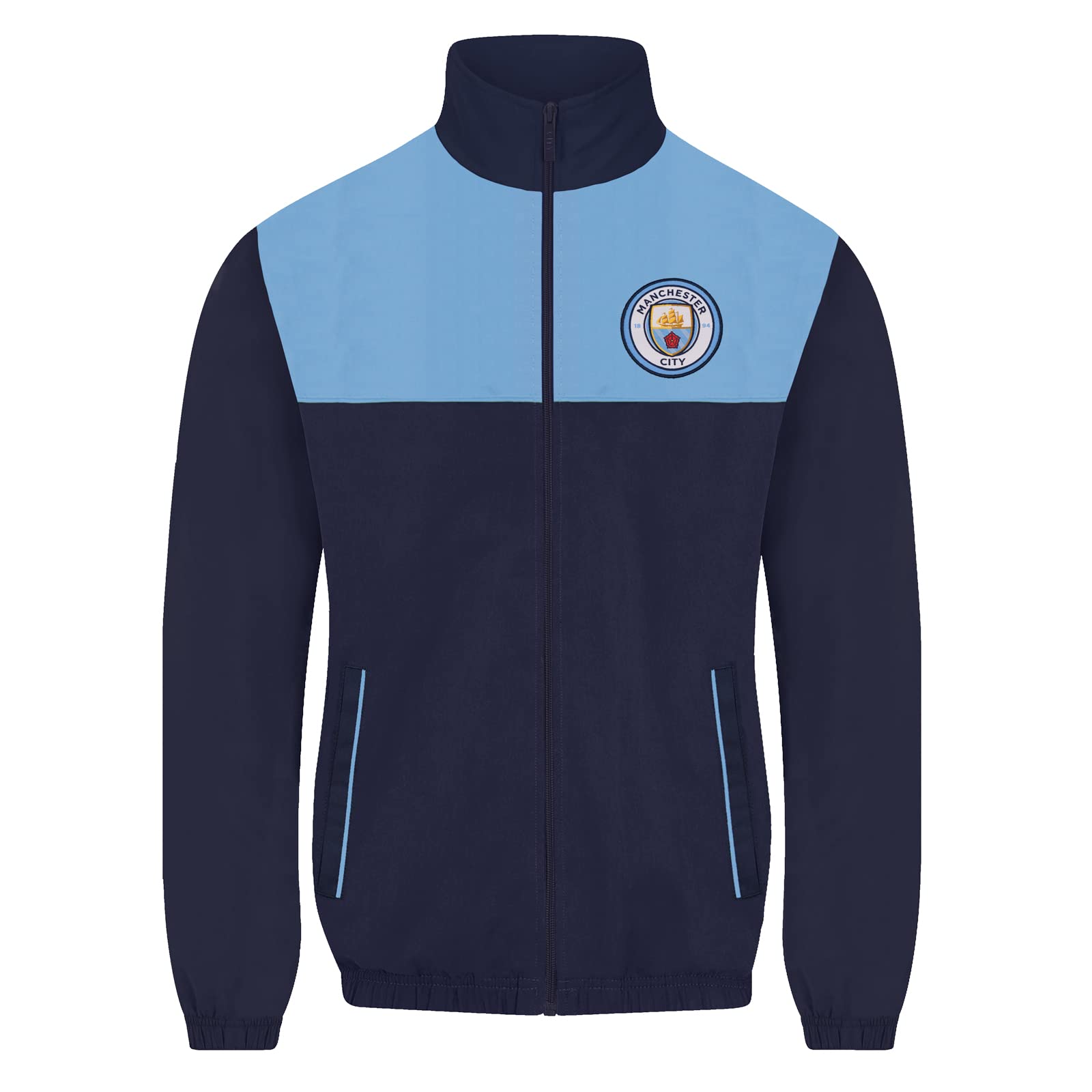 Manchester City FC - Herren Trainingsanzug - Jacke & Hose - Offizielles Merchandise - Geschenk für Fußballfans