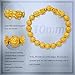 ZenBless Feng Shui Bracelet Sanskrit Bead Bracelet with Double Prosperity Bling Golden Pi Xiu Pi Yao Attract Wealth and Good Luck Best Gift (10mm)