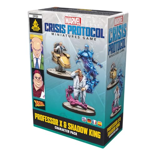 Marvel Crisis Protocol Professor X & Shadow King Pack de Figurines pour Jeu de Table de Choc - 3