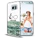 Produktbild Conie PC35155 Picture Case Kompatibel mit Samsung Galaxy S7 Edge, Rückschale mit Motiven Silikon TPU Backcover für Galaxy S7 Edge Bumper Motiv Anker