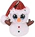 Produktbild TY Flurry Snowman Xmas 2019 Plüsch Wei One Size