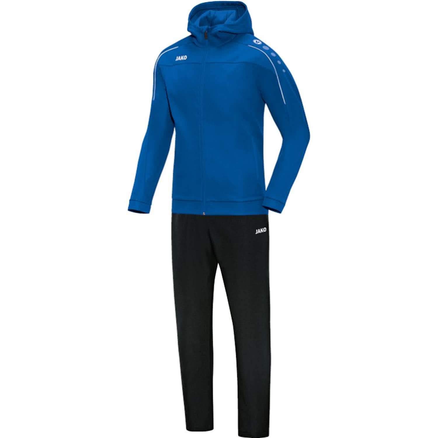 JAKO Men's Classico Tracksuit with Hood Royal XXL