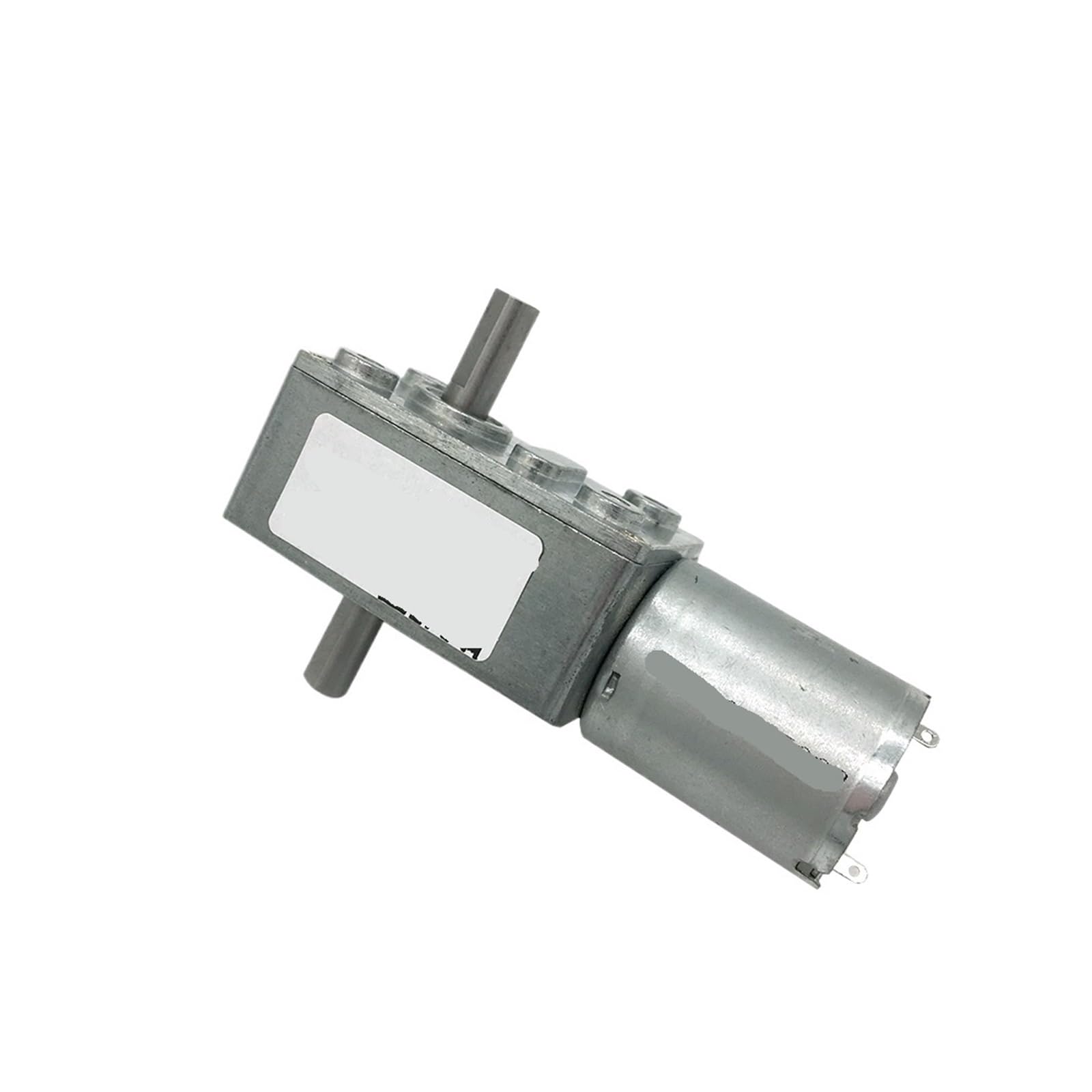 ZIDRMTKVK JGY-370S DC worm gear motor 6v 12v dual shaft reducer 6-210rpm low speed reversible output(6v 30rpm)