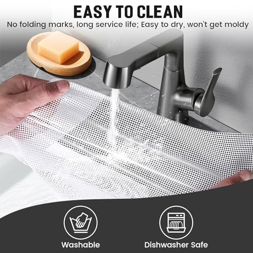 4 Pack Silicone Dehydrator Sheets,Non-stick Food Fruit Dryer Mats Reusable Steamer Mesh Mat for Fruit Dryer,Silicone Dehydrator Trays(9.45 x 9.45 inch)
