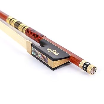 ●弓 Pernambuco Red Horn 4/4 Amazon.com: AMZZ Master 4/4 Full Size Pernambuco Violin Bow