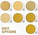 CowboyBOB 100 PCS 6 Inch PSA Sanding Discs 220 Grit Sandpapers Self Adhesive Sticky-Back Sandpaper for Deburring and Blending Sanding Discs Roll Application on Industrial and Woodworking