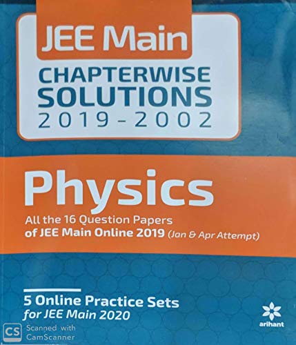 17 Years' Chapterwise Solutions Physics JEE Main 2020 view 2