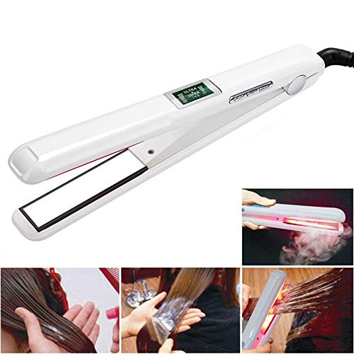 Ultrasonic Infrared Hair Straightener Care Flat Iron miniatura 6