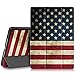 Fintie New iPad 9.7 Inch 2017 Case - Lightweight Slim Shell Standing Cover with Auto Wake / Sleep Feature for Apple iPad 9.7" 2017 Release Tablet, US Flag