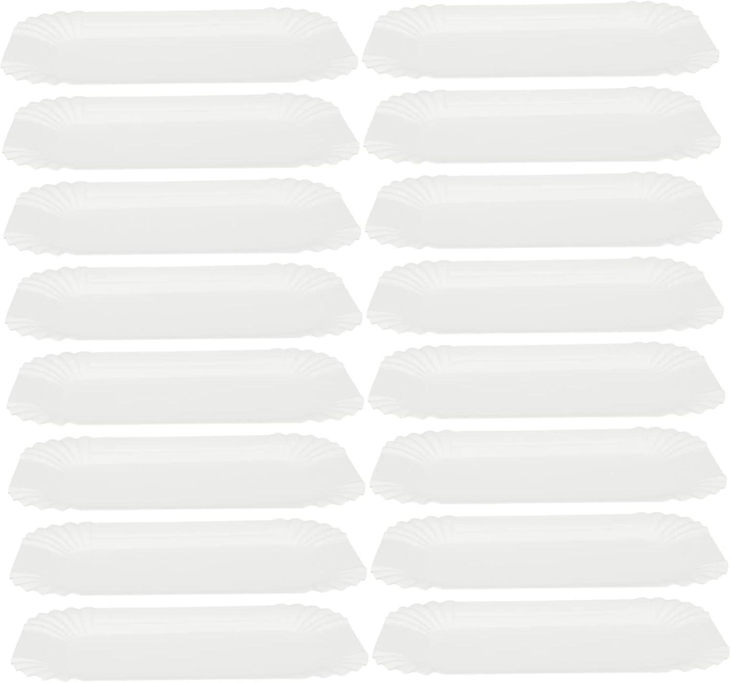 COLLBATH 100pcs Disposable Paper Plates for Cake and Desserts for Birthdays and Parties Easy Cleanup Party Tableware