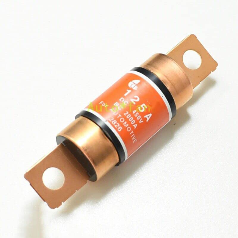 1PCS 125A New Energy High Voltage Automotive Fuse DC450V