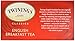 Twinings of London English Breakfast Tea, 50 Count