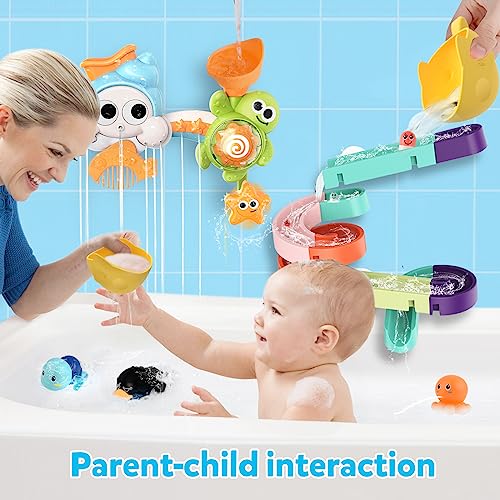 34Pcs Bath Toys, Bath Toys For Toddlers 1-3 Year Old Boys Girls Baby Bath Toys Toddler Bath Toys For Kids Ages 4-8 Bathtub Toys For 3 4 5 6 7 8 Year Old Boys Girls Gifts For Boys Girls Baby #TOP3