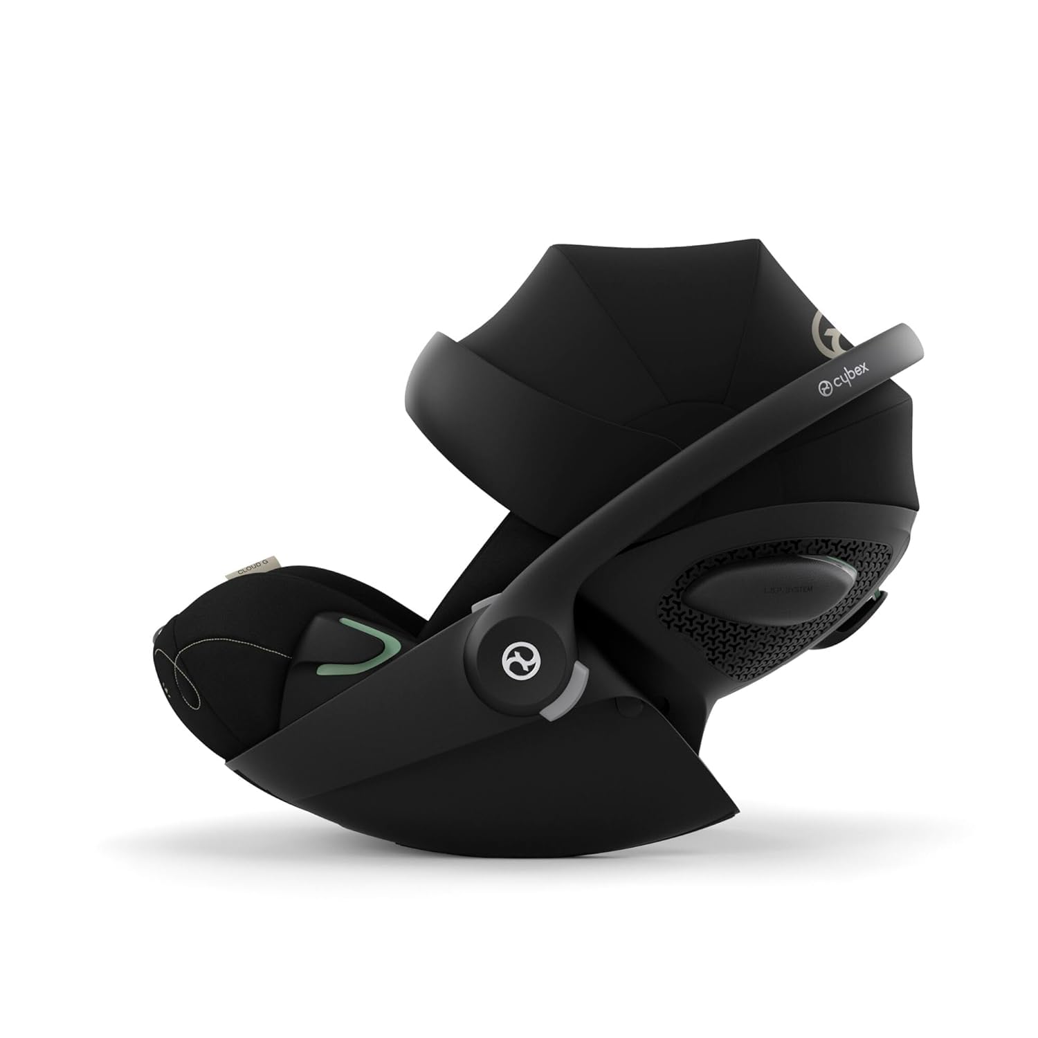 CYBEX Gold EOS Lux Carrozzina 2 in 1, dalla nascita fino a 22 kg (circa 4 anni) inclusivo EOS Adapter e CYBEX Cloud G i-Size, Moon Black