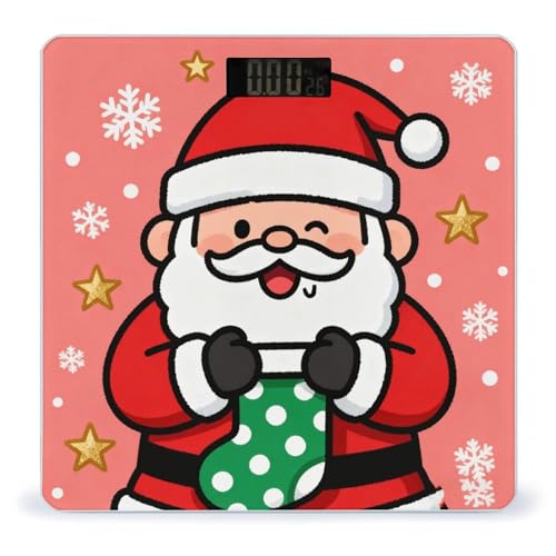 Báscula digital Cute Santa Claus alta precisión miniatura 1