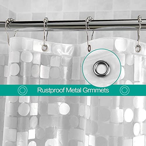 Arichomy Shower Curtain Liner Clear Stronger 10 Gauge Heavy Duty Liner Waterproof 72X72 Inches Eva (Pvc Free) #TOP1