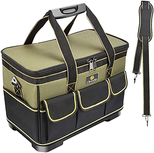 Drado Tool Bag Muti-Purpose Tool Bag Organiser with Adjustable Shoulder Strap (40 x 23x 28cm)