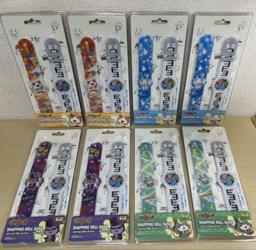 Yo-Kai Watch Snapping Roll Band Set of 4 Types of 8