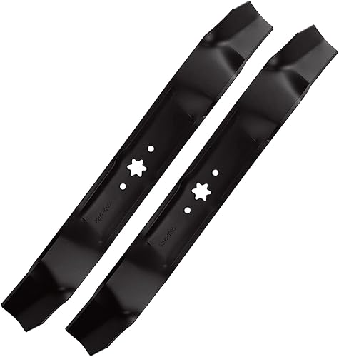 Cuchillas de mulching compatibles con MTD de 42 pulgadas, Cub Cadet, Troy-Bilt reemplaza al OEM 742-04126, 742-0616, 742-0616A, 742-0499, 942-04126,
