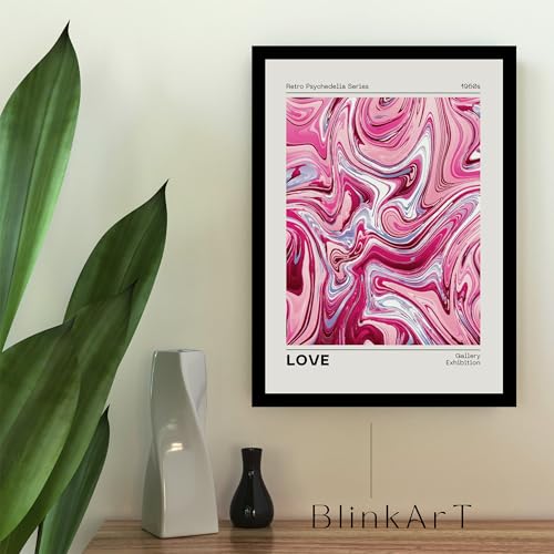 Image of BLINKART Trendy Abstract Wall Art Painting Print Design | Aesthetic Wall Decor Photo Artwork Frame Decoration Hanging For Home Bedroom Living Room Office Wall Decor | T078 | 13x10 Inches