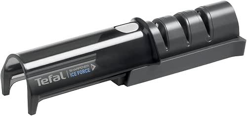Tefal Ice Force Messerschärfer, 3-Schritte-Schleifprozess, nachschärfen + ausbessern, gut für