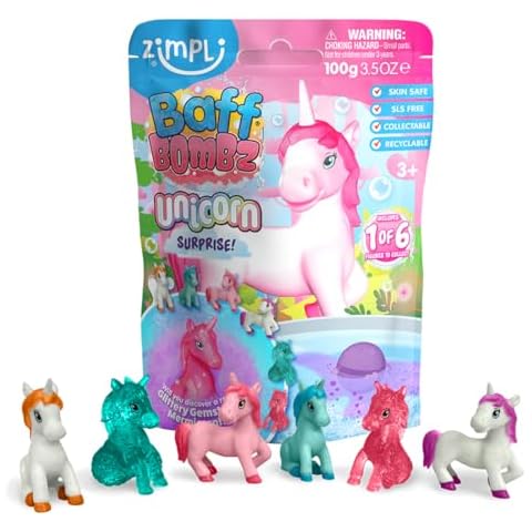 Zimpli Kids Unicorn Surprise Bath Bomb Cover