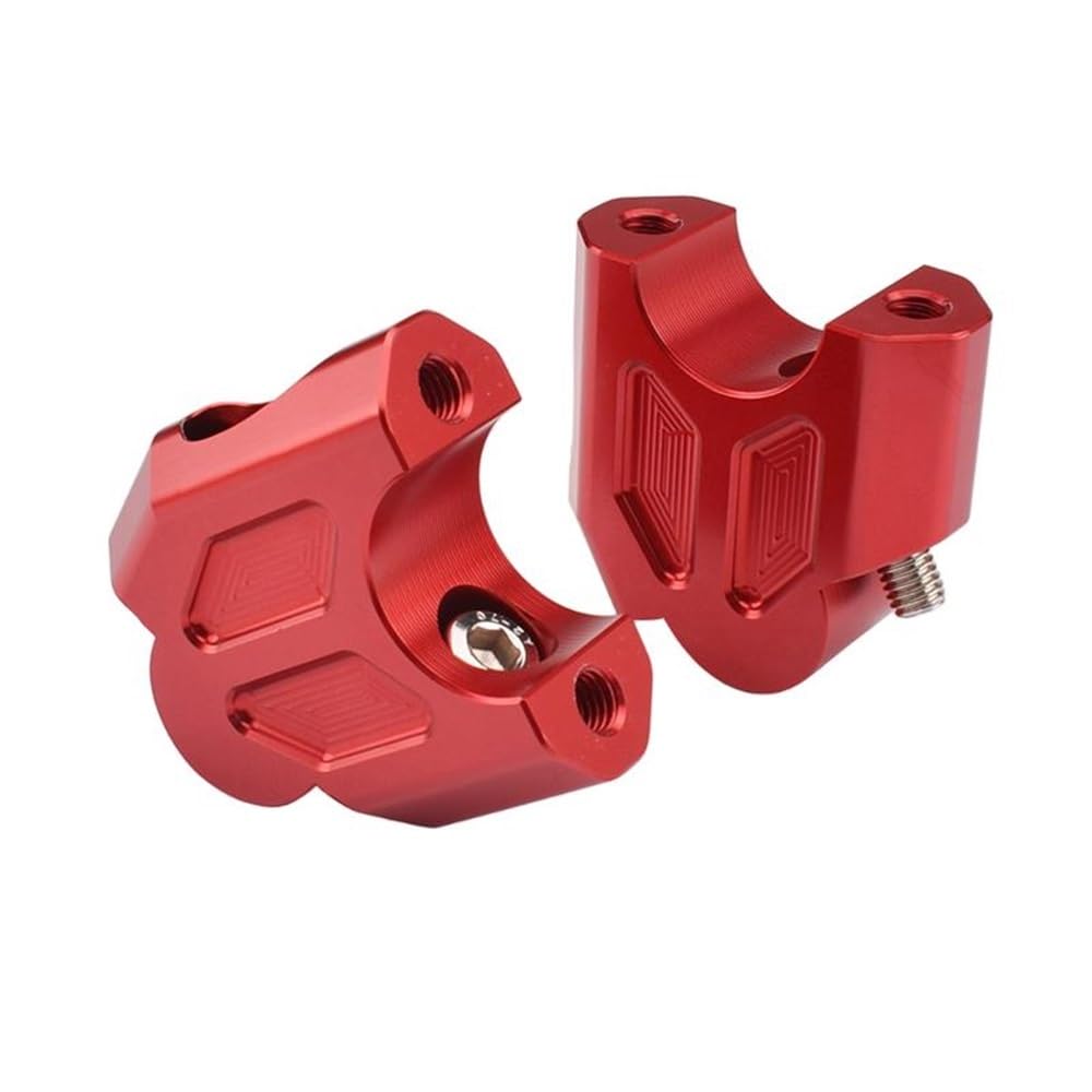 Mal de dos à moto ? Kit rehausse guidon Benelli Leoncino 502X 500 rouge