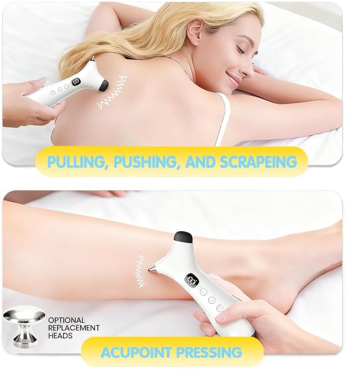 4-in-1 TMJ Relief Products Jaw - TMJ Pen Massage Tool with Heat & Vibration, 3 Temperature Modes, Meridian Massager, Effective Neck Pain, Portable for Home/Travel - Image 2