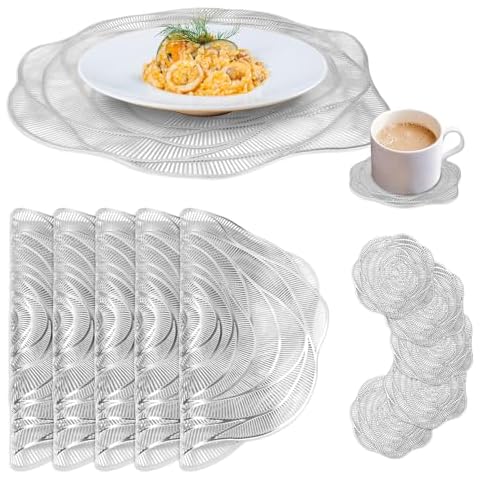 QZDAFFIC Sets de Table Lavables Cover