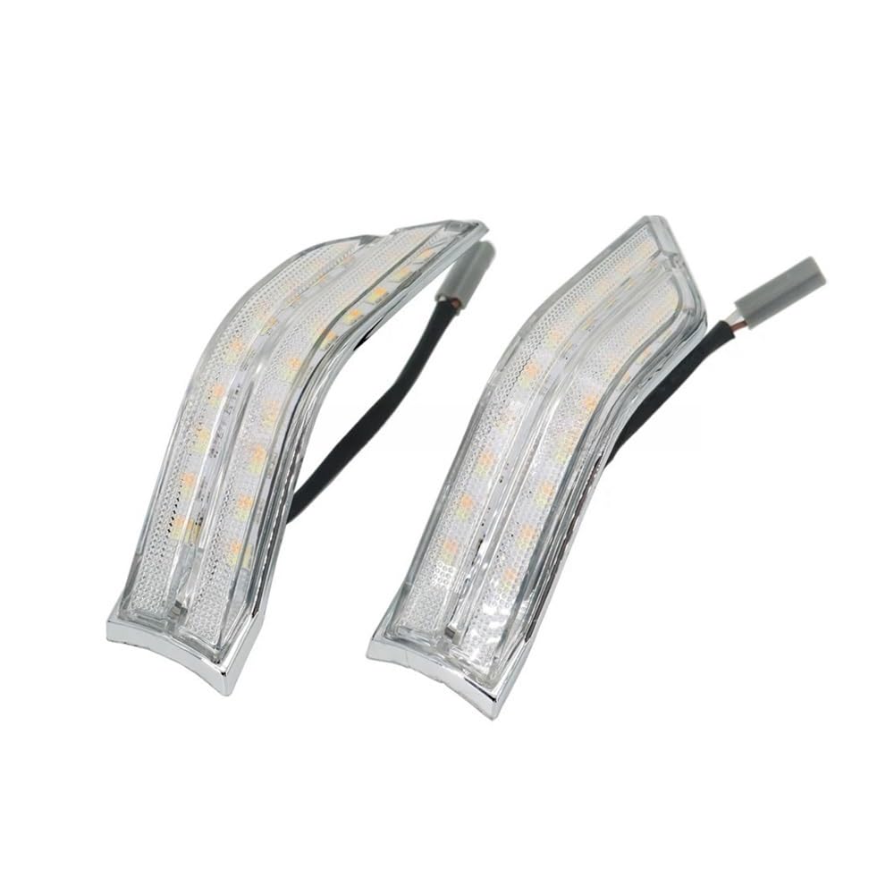 Luces LED Intermitentes Blanco Y Amarillo Para Honda Goldwing 1800 GL1800 2018-2024: Faros Antiniebla Decorativos DRL De Fácil Instalación