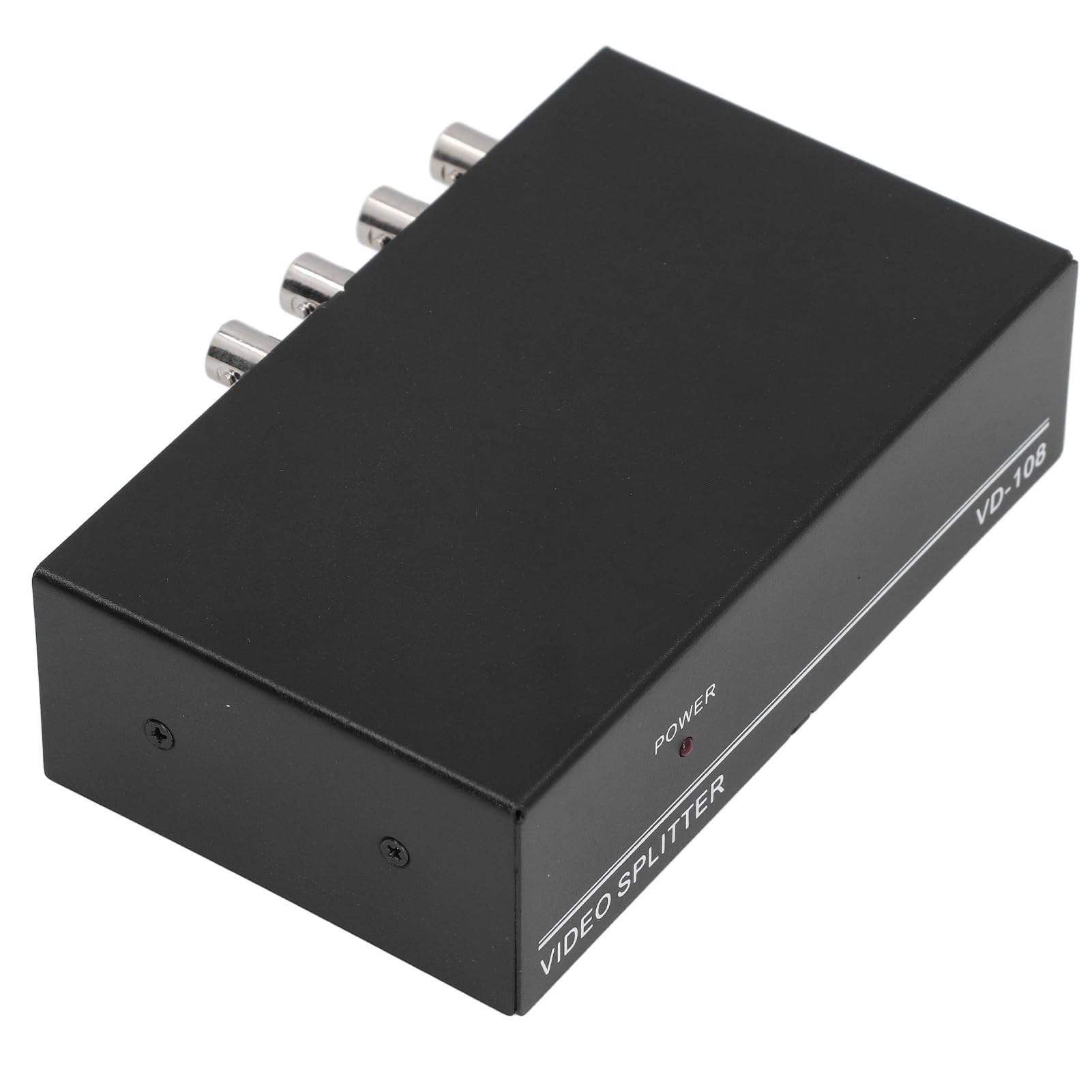 Topiky Splitter Box Video BNC a 8 Porte, Amplificatore Distributore di Segnale Coassiale 1080P per Video Pubblico, Insegnamento TV, Monitoraggio Multischermo (1)