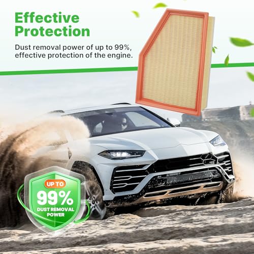 Image of 1*Engine Air Filter+2*Cabin Air Filter Fit for 2019-2023 X5 /X6 /X7 3.0L Only