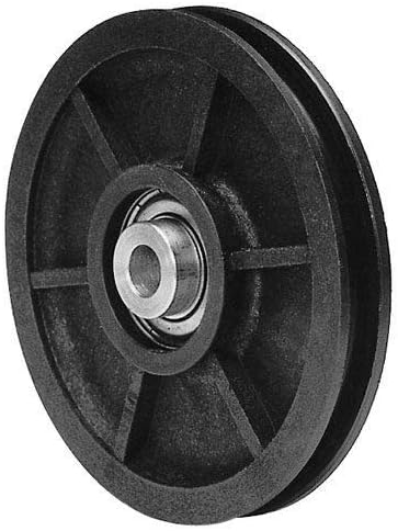 4 Inch Nylon Pulley and Precision Bearing (300 lb Load)