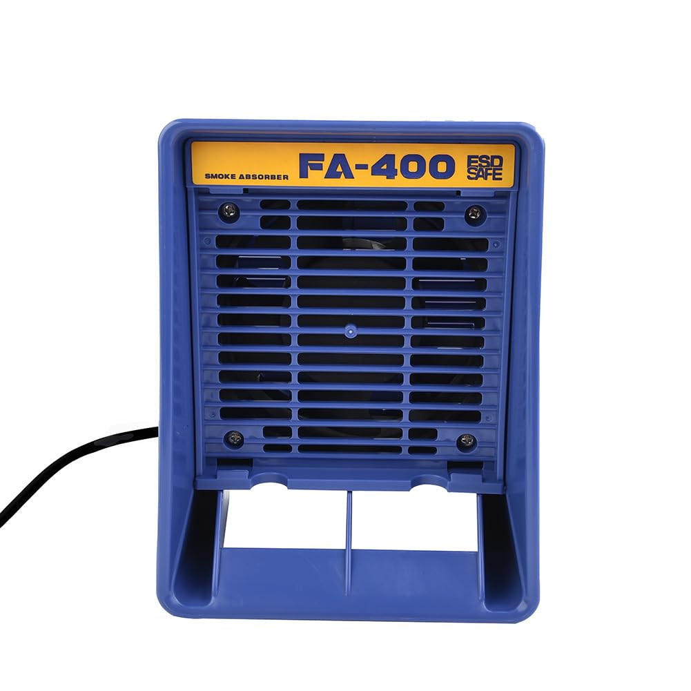 Solder Smoke Absorber Fume Extractor 220V Filtro a carbone attivo Verticale Orizzontale Blu
