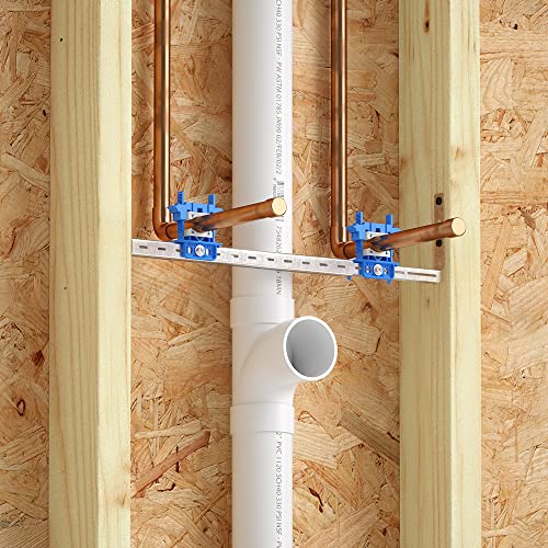 Holdrite 10 Inch - 18 Inch Stout Pipe Support Bracket And 2 Clamps, Adjustable, Pex, Copper, Cpvc, Sb1 2502-H #TOP3