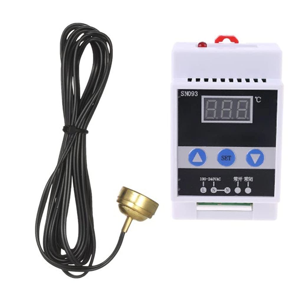 Guide Termoregolatore Digitale Termostato Regolatore di Temperatura Raffreddamento, Riscaldamento, Controllo Raffreddamento, Sensore di Controllo Raffreddamento, Termor