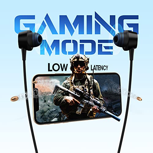 Image of ZEBRONICS Yoga N3 with 46 Hours Backup,Bluetooth V5.2 Wireless Headphones Neckband,Enc Calling,Gaming Mode (Upto 50Ms),Voice Assistant,Dual Pairing,Splash Proof&Type C (Black),in Ear