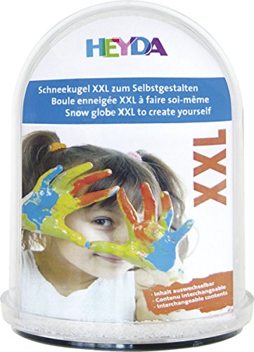 Heyda - Set para crear tu propia bola de nieve (tamaño XXL, 110 x 140 mm) Cover