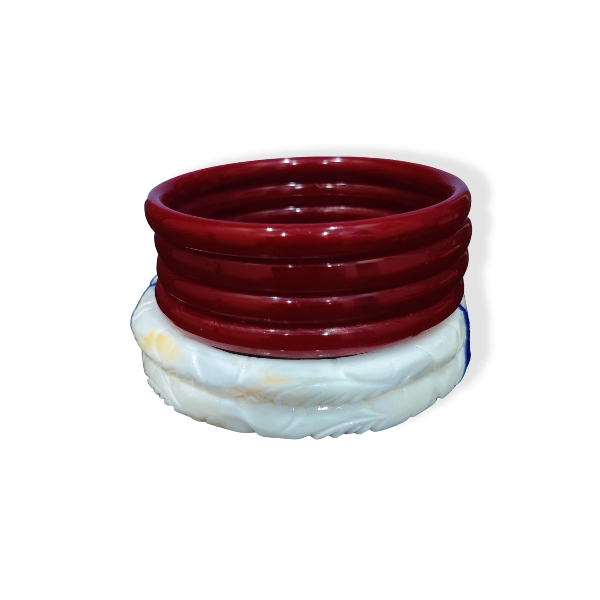 Loyal Kart ™ 1 Pair Of Light Weight Saru Shakha with FREE 4pc Red Plastic Pola Reasonable NOrmal Shakha Pola for Women (2.2) (B0BYZZGKY8) Amazon Price History, Amazon Price Tracker