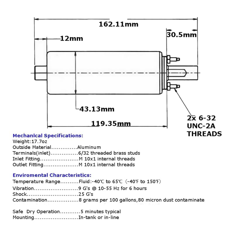 1Set LS Fuel Filter & Regulator EFI Fuel Pump Kit Silver For Walbro Returnless -6AN Engine Swap - (Color: Silver)