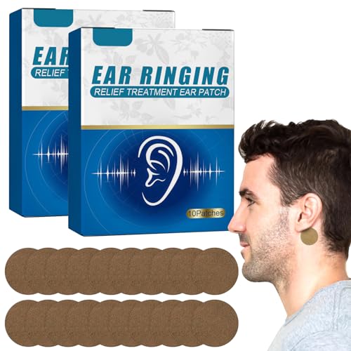 Parche Para Tinnitus,20pcs Tinnitus Relief for Ringing Ears,Parches Tratamiento De Tinnitu,Parches de Zumbidos los Oídos,Parches para Aliviar el Dolor de Oído,para Mujeres Hombres