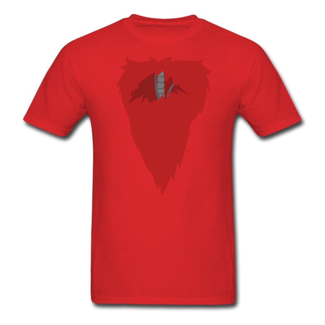 ROCKME Designed Men's Foxy The Pirate T-Shirts Red