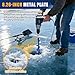 SFNSM Ice Fishing Auger Drill Adapter with 8.2in Metal Plate, Ice Fishing Gear Accessories, Soil Drilling and Digging Project, Fits 1/2